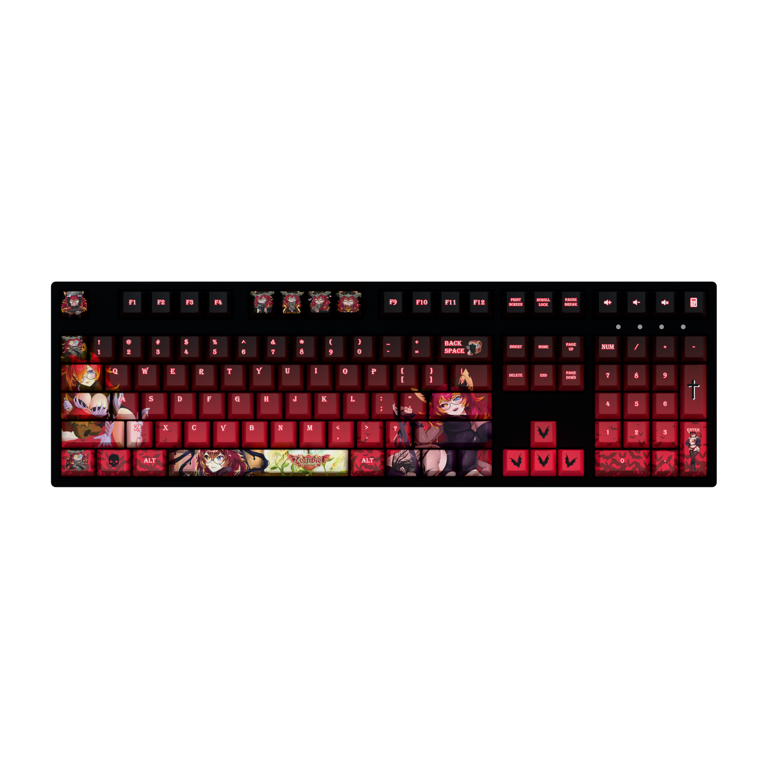 [limited drop] Zombie Pandemic 100% RGB Mechanical Keyboard