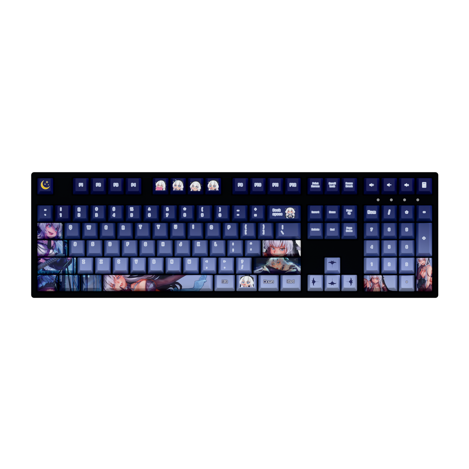 Atlamoon 100% RGB Mechanical Keyboard