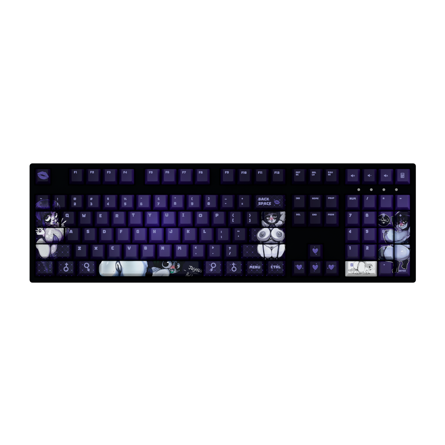 Le Darknud 100% RGB Mechanical Keyboard