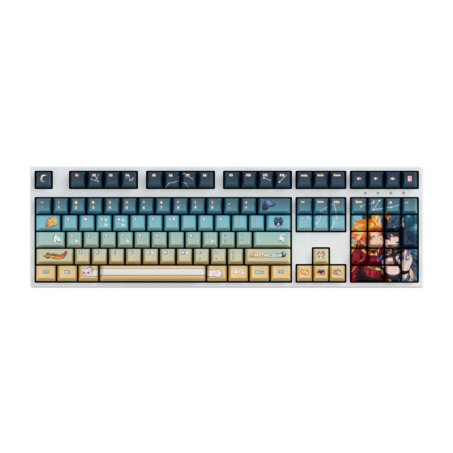MythicDuo 100% RGB Mechanical Keyboard