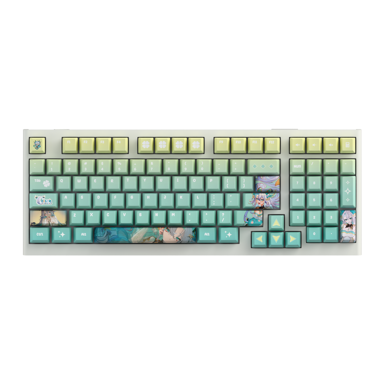 Chise Ichikawa 96% RGB Mechanical Keyboard