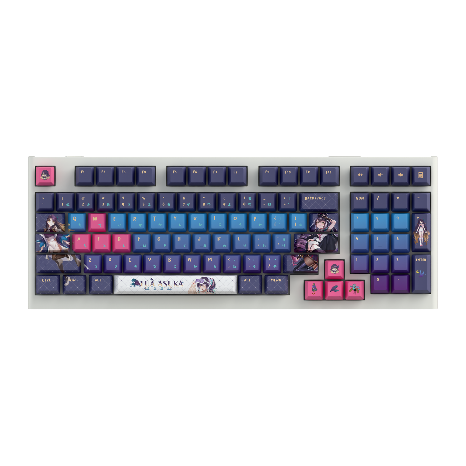 Lua Asuka Graduation 96% RGB Mechanical Keyboard