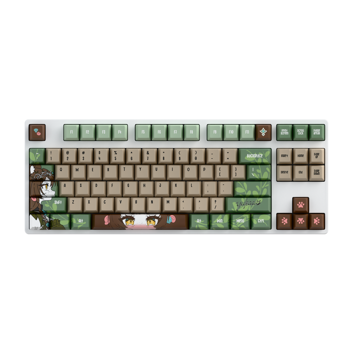 [LIMITED DROP] yukaa | otter vtuber 80% RGB Mechanical Keyboard