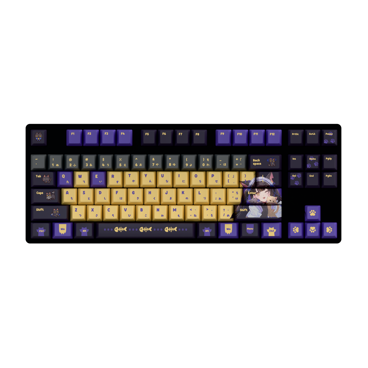 Miu Akumiya 80% RGB Mechanical Keyboard