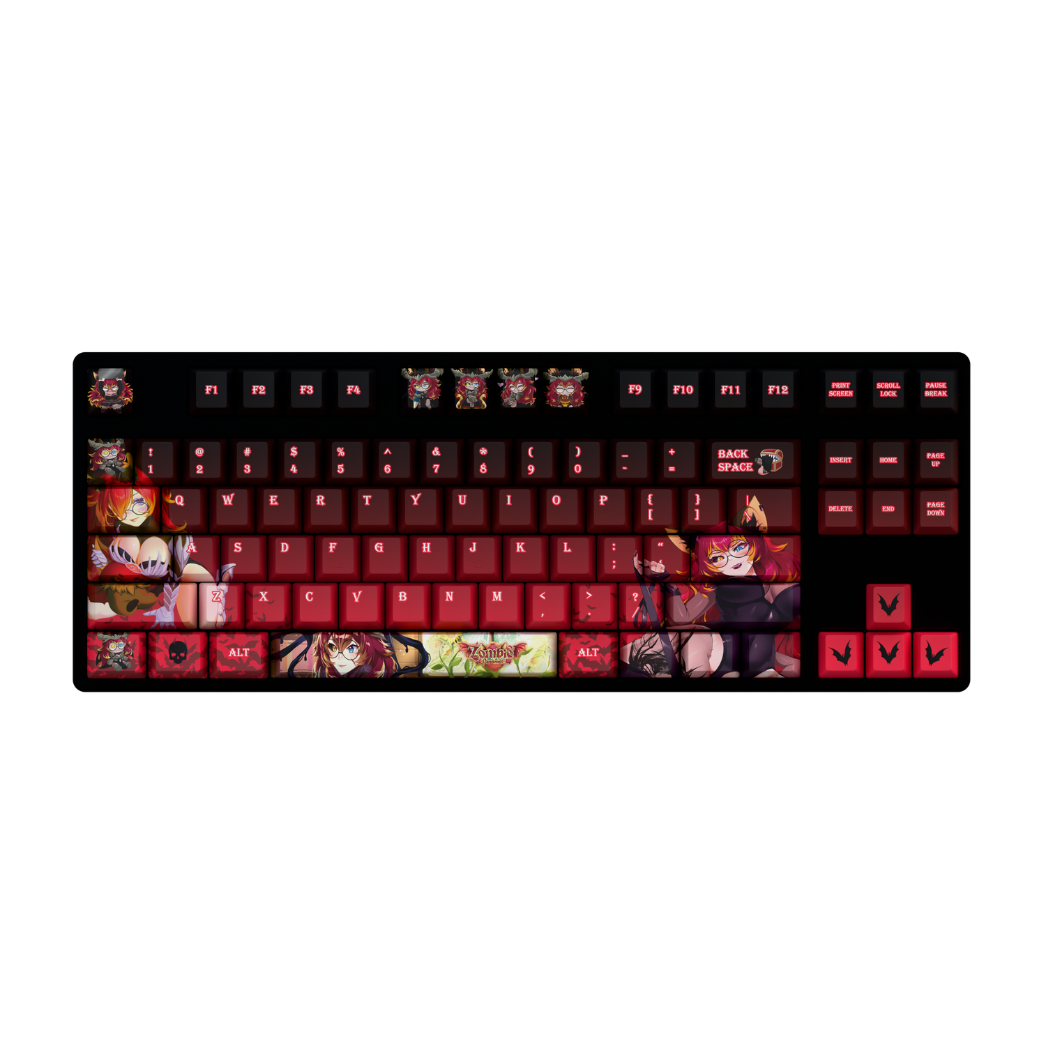 [limited drop] Zombie Pandemic 80% RGB Mechanical Keyboard
