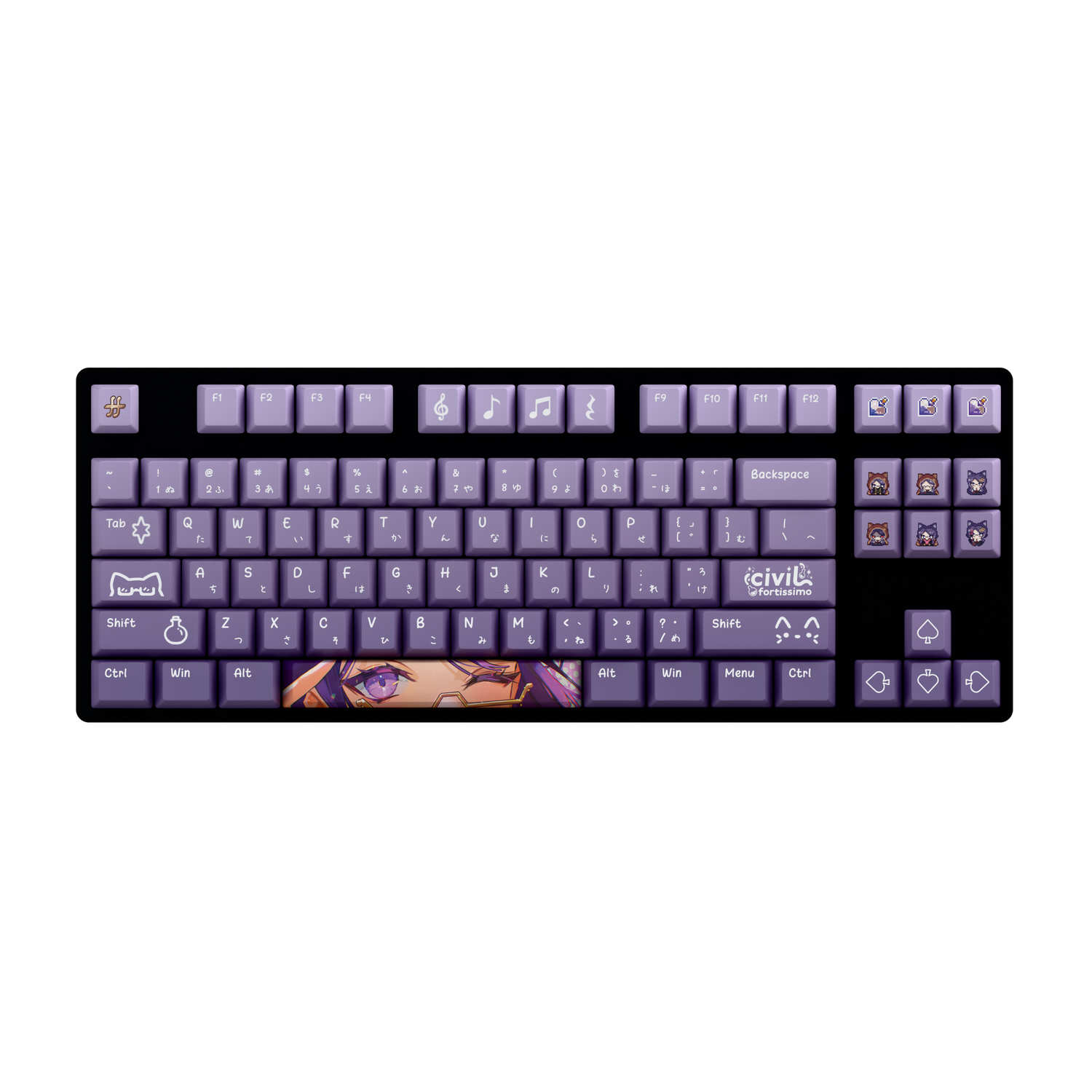 Civilfortissimo 80% RGB Mechanical Keyboard
