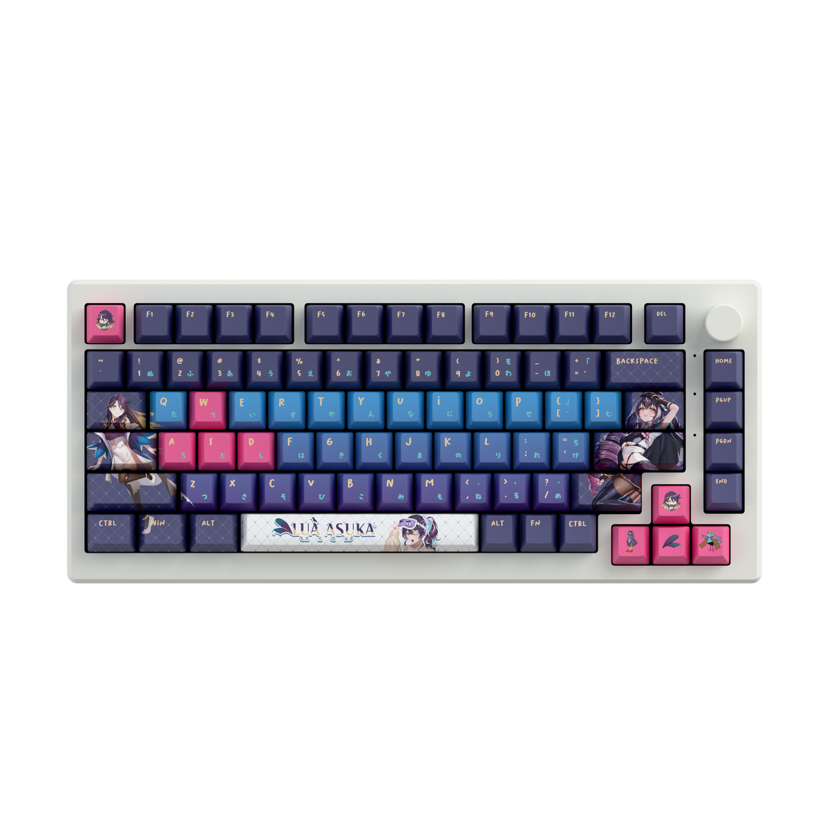 Lua Asuka Graduation 75% RGB Mechanical Keyboard – Kibodo