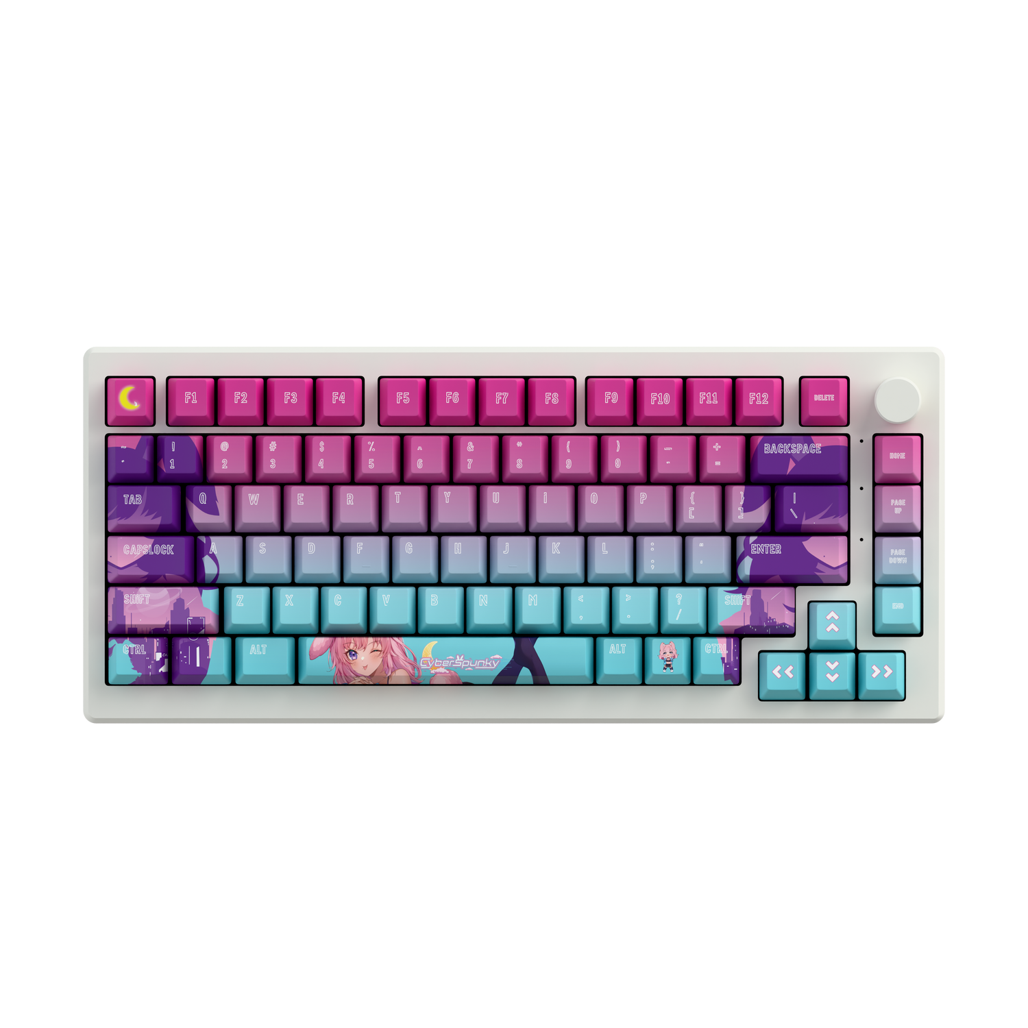 CyberSpunky 75% RGB Mechanical Keyboard