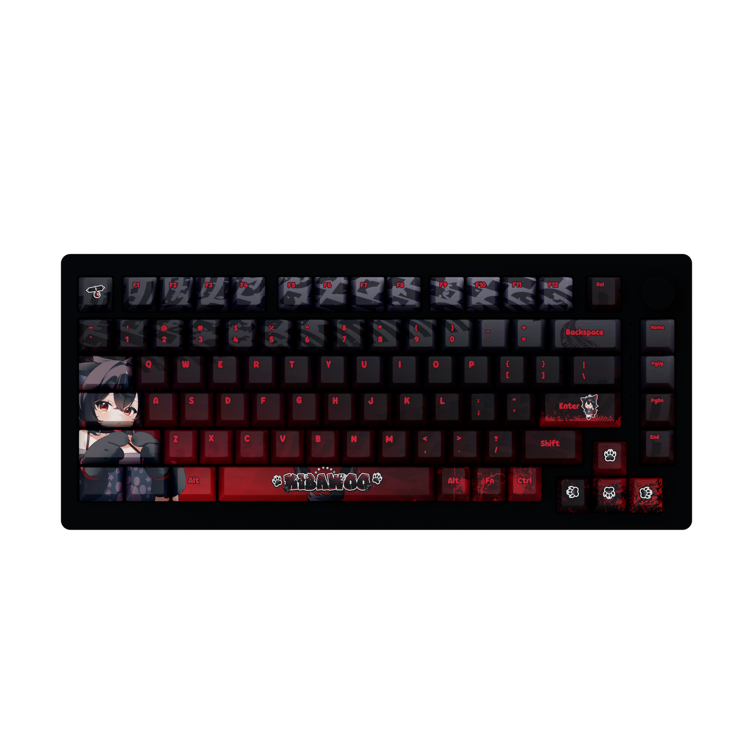 Kibawoo 75% RGB Mechanical Keyboard