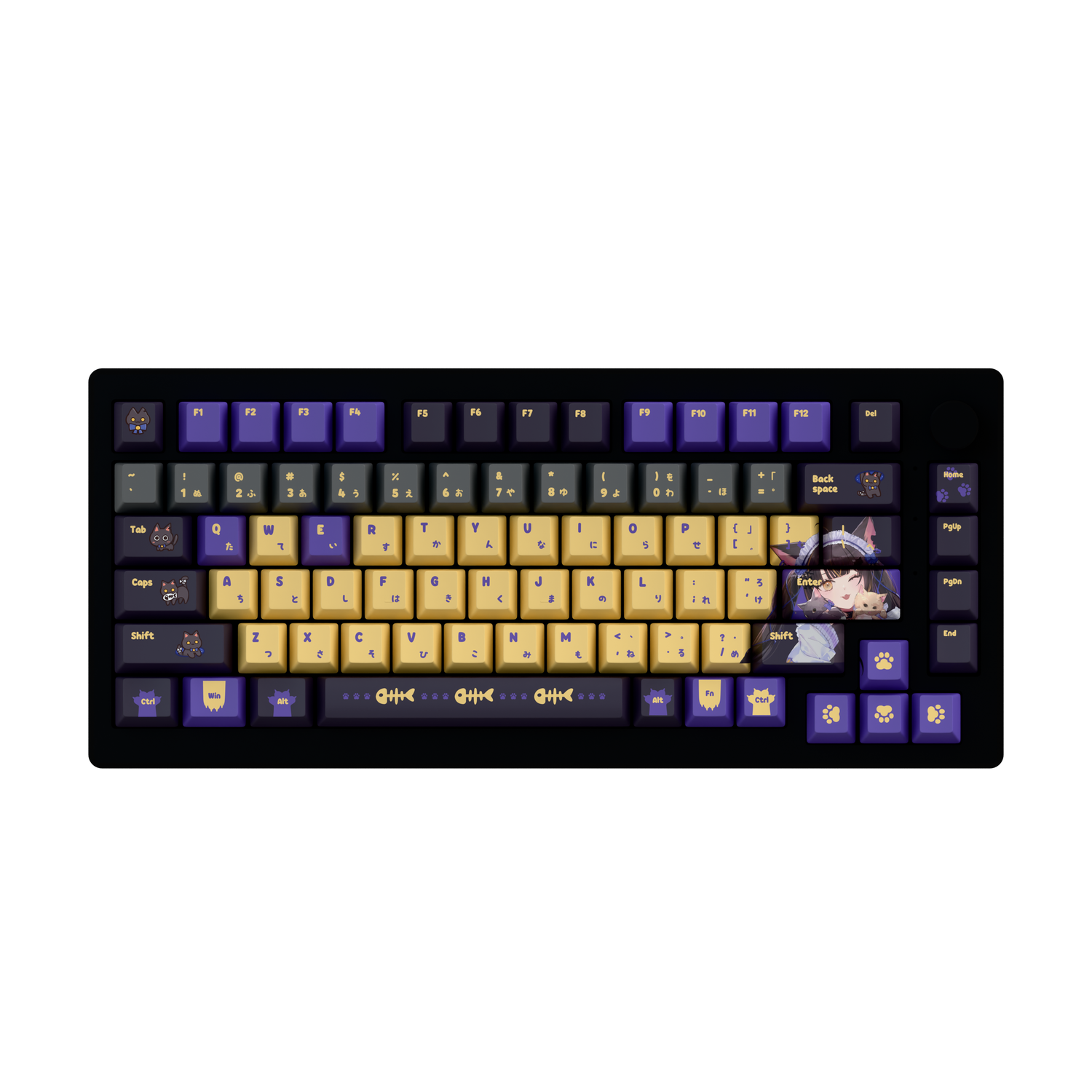 Miu Akumiya 75% RGB Mechanical Keyboard