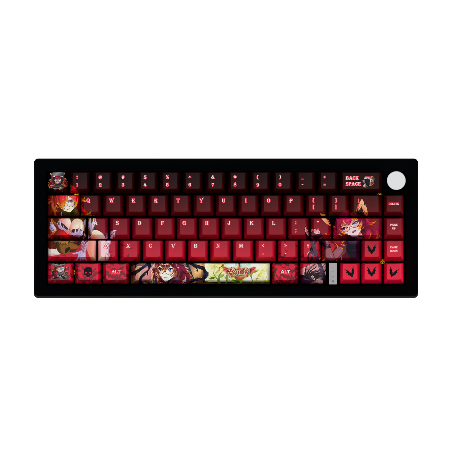 [limited drop] Zombie Pandemic 65% RGB Mechanical Keyboard