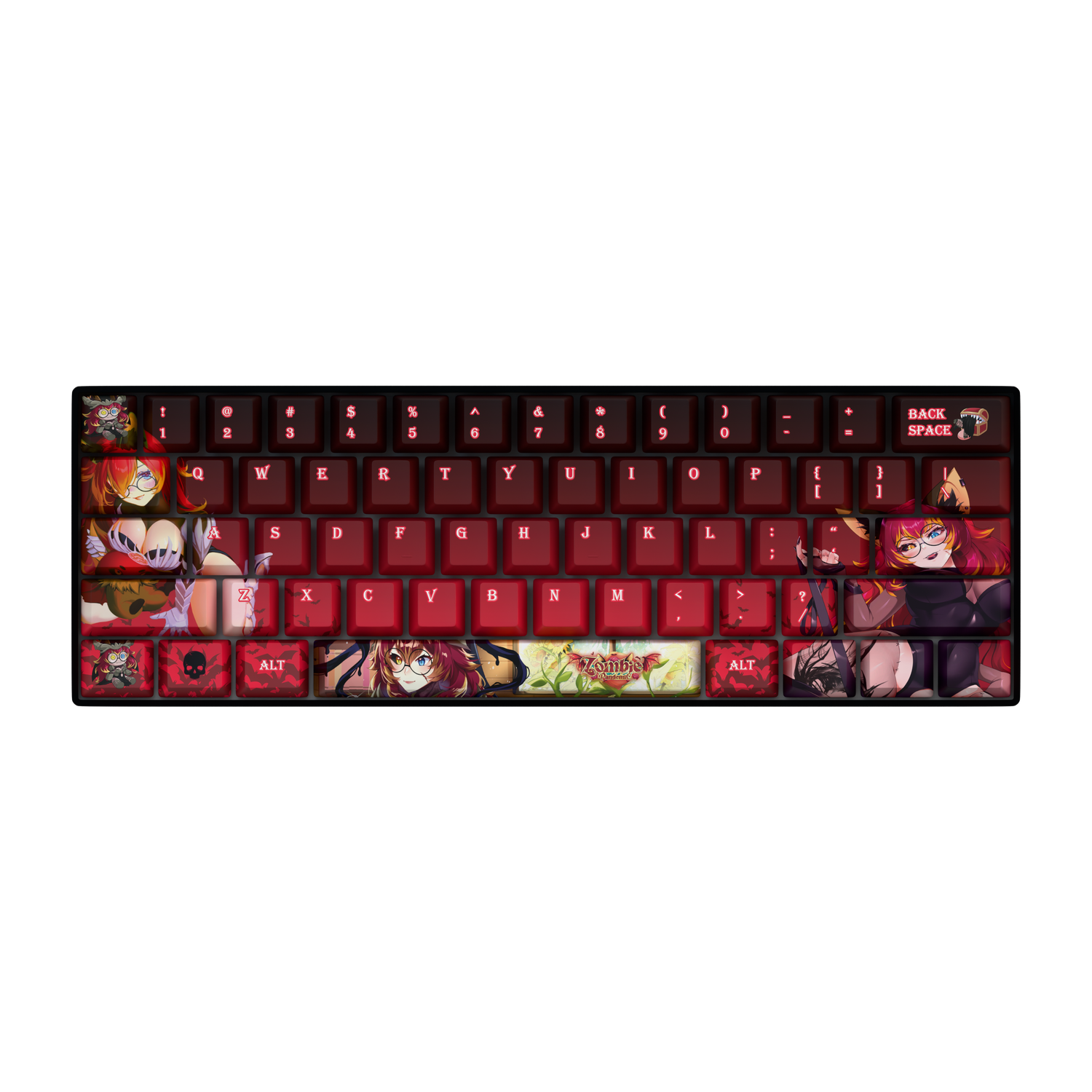 [limited drop] Zombie Pandemic 60% RGB Mechanical Keyboard