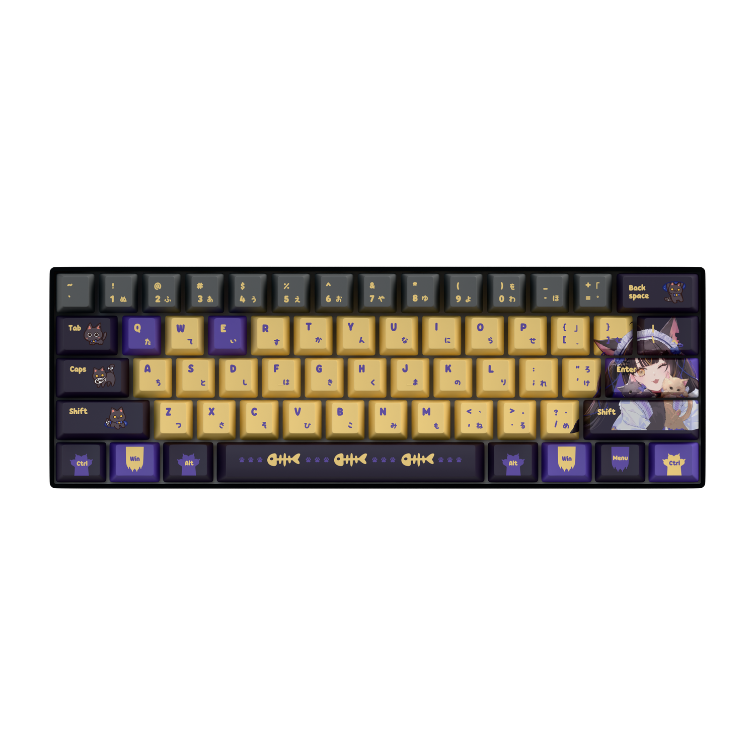 Miu Akumiya 60% RGB Mechanical Keyboard