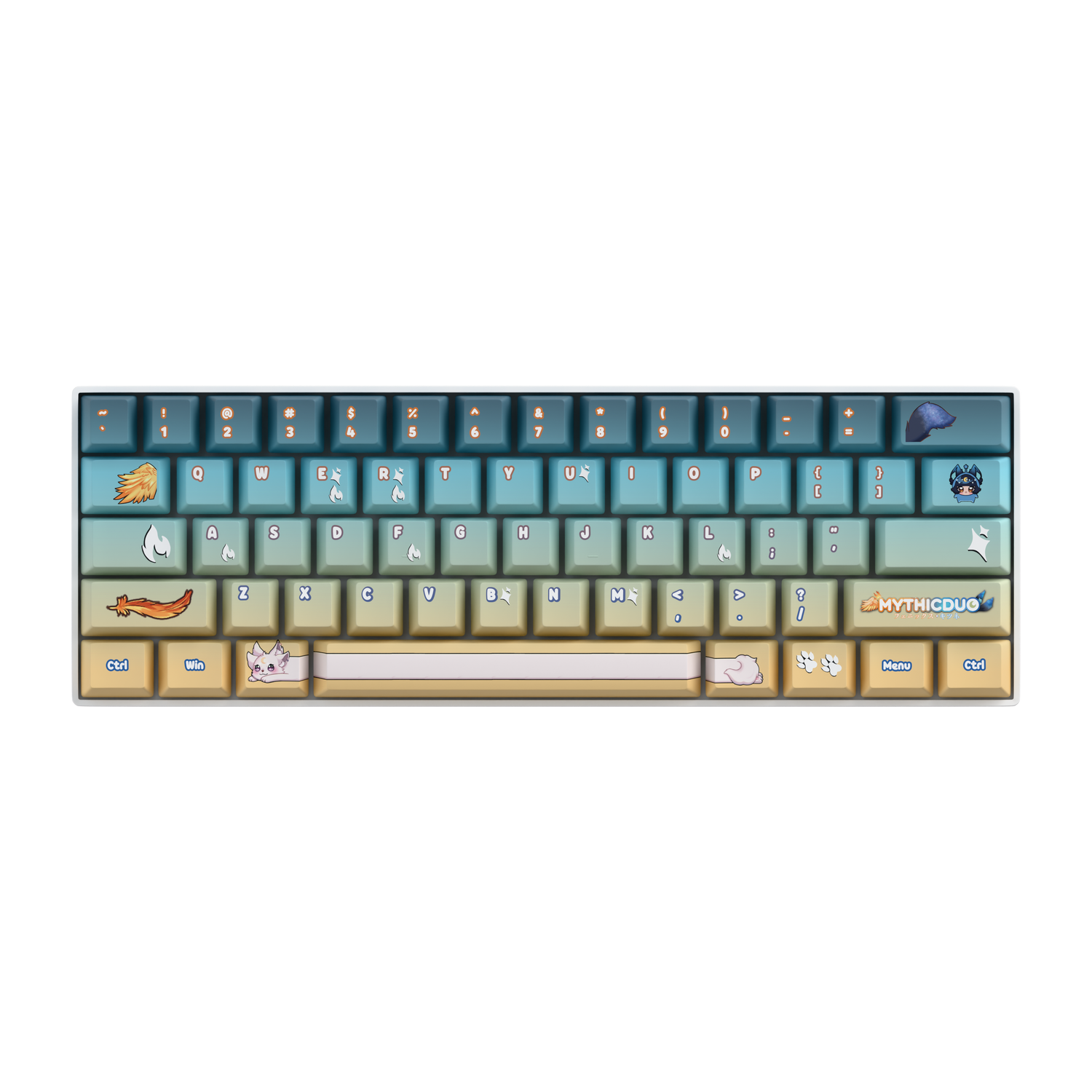 MythicDuo 60% RGB Mechanical Keyboard