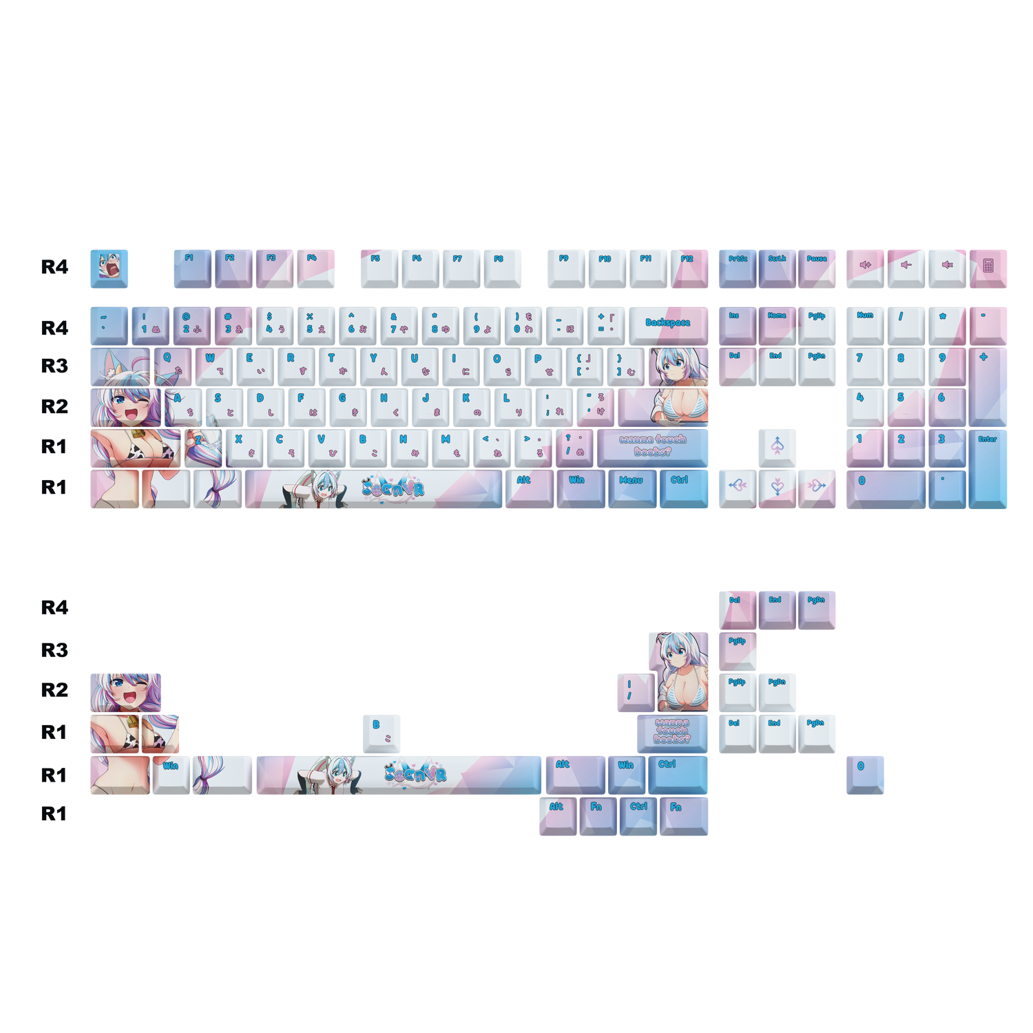 SeanVR Keycaps Set
