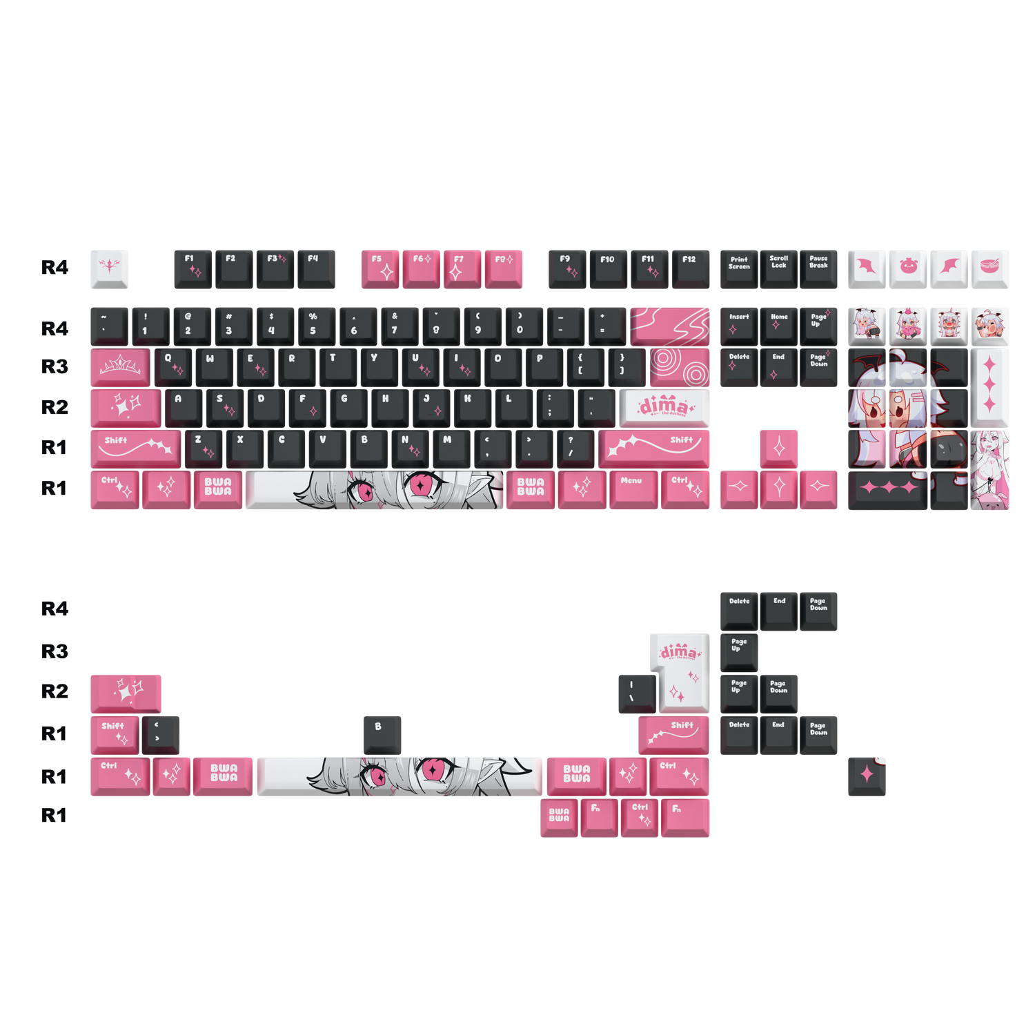 Dima Keycaps Set