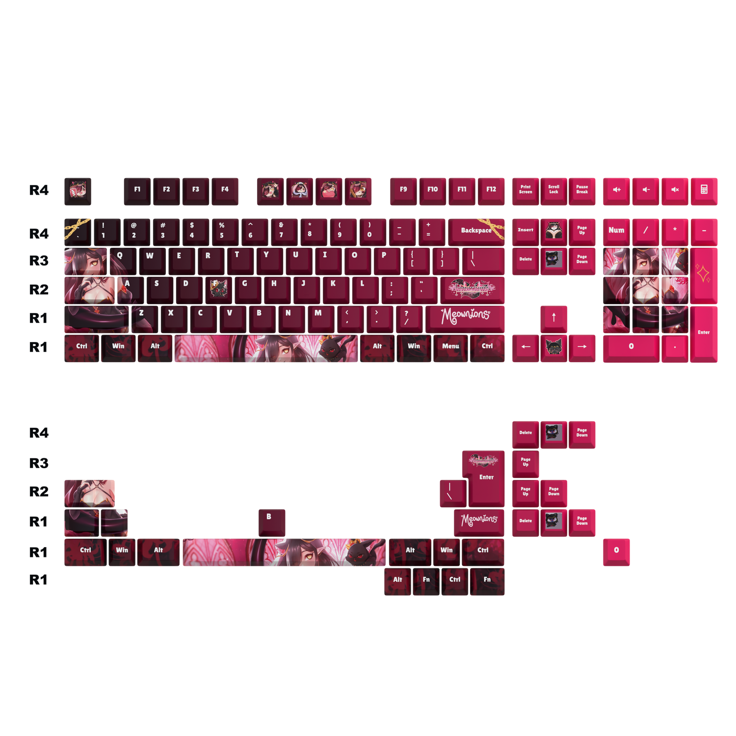 HIMAxHIME Keycaps Set
