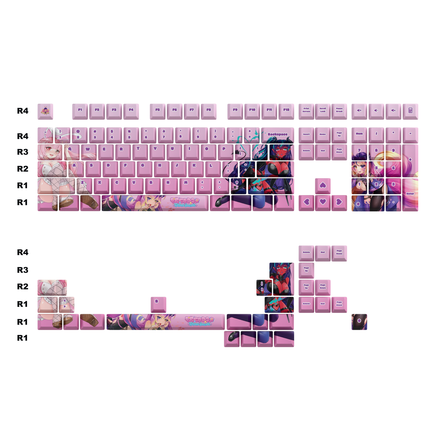 AkiiFae Keycaps Set