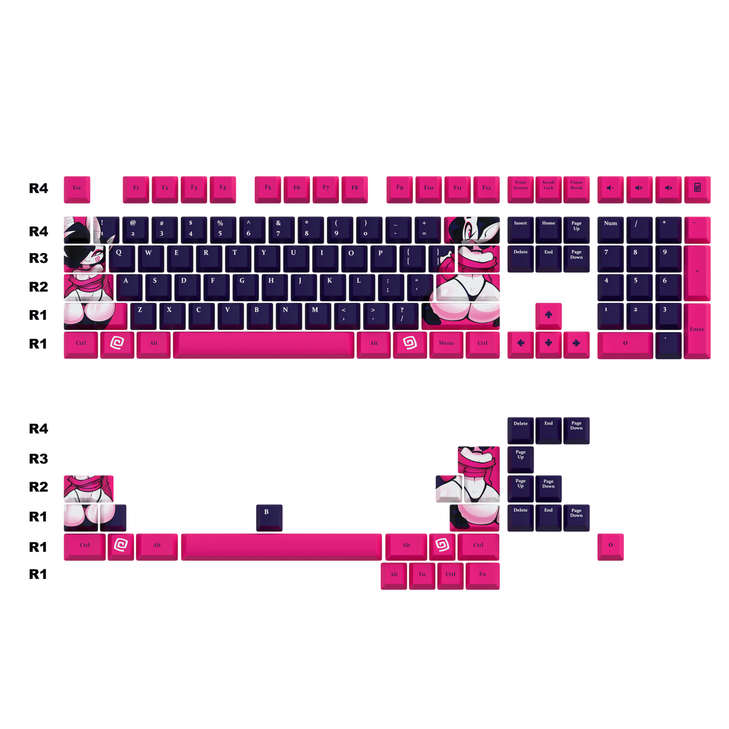 Jek Korpen_Amy Keycaps Set