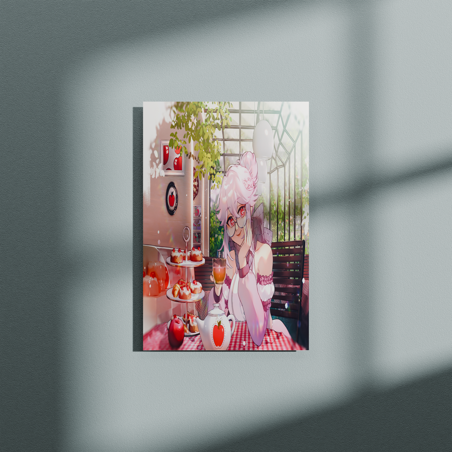 Badappleyatsu Aluminium Poster