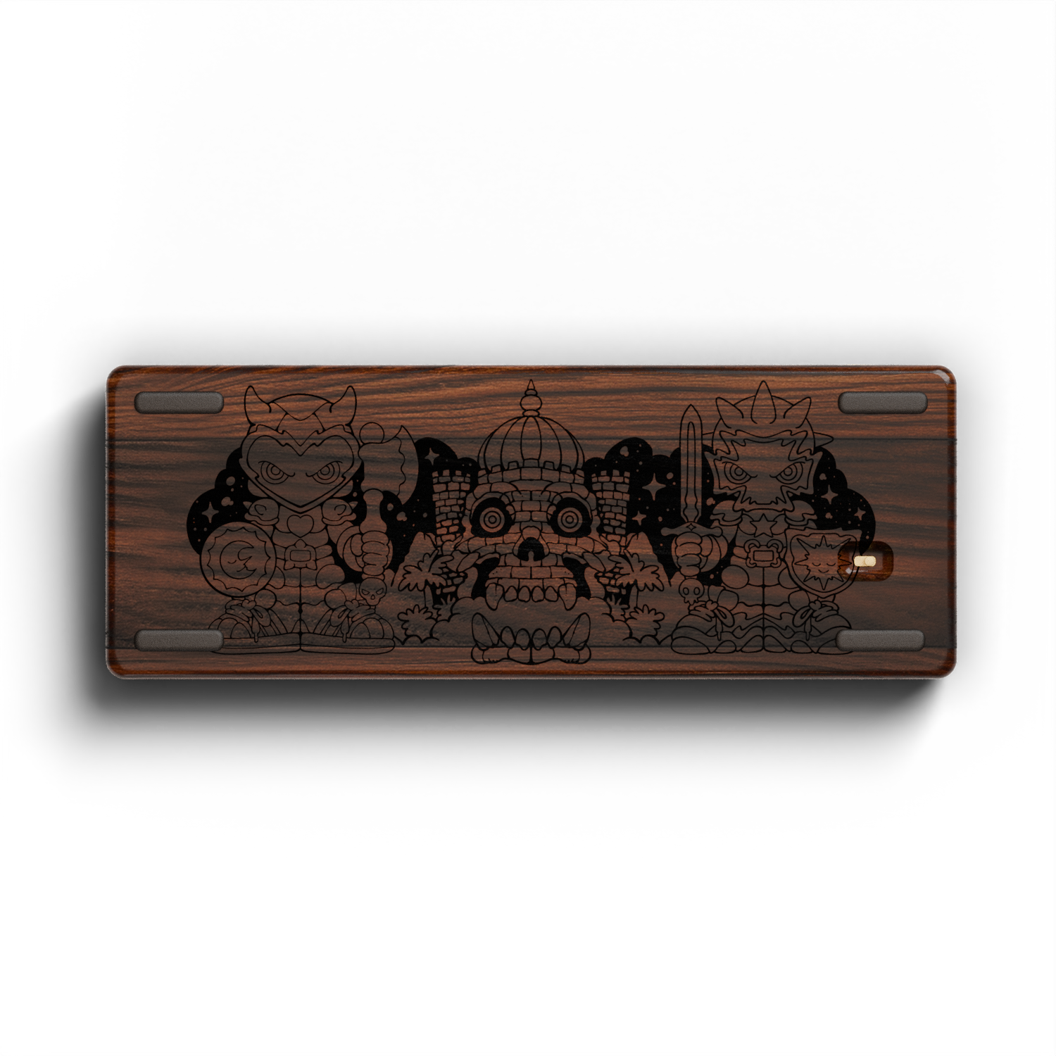 [Limited Edition 100 units] Benangbaja Studio "Spirit Set" 96% Wooden Keyboard