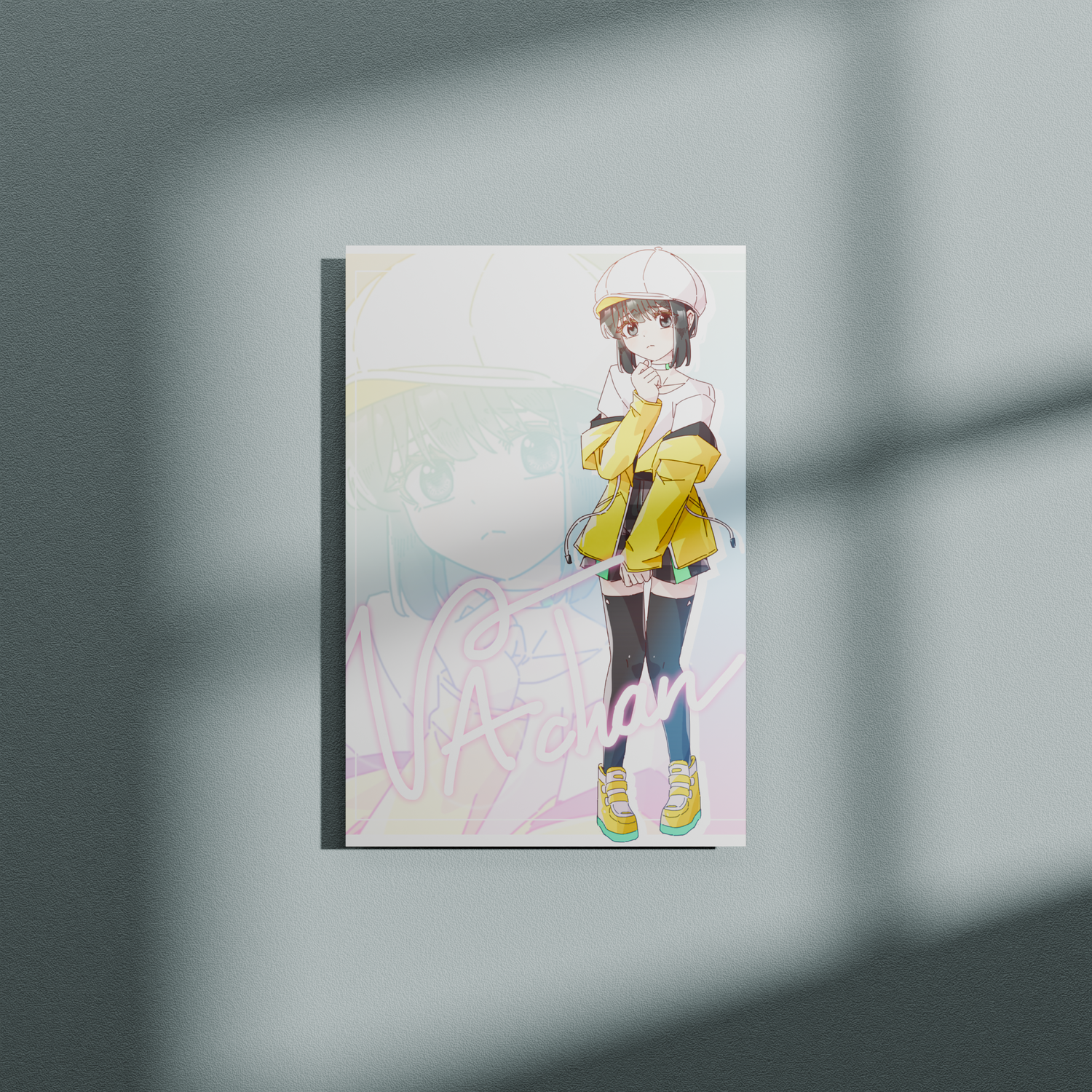 Ethel Chamomile Aluminium Poster