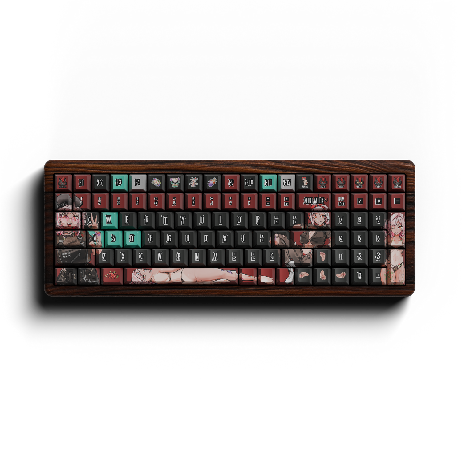 [Limited Edition 100 units] FeFe 96% Wooden Keyboard