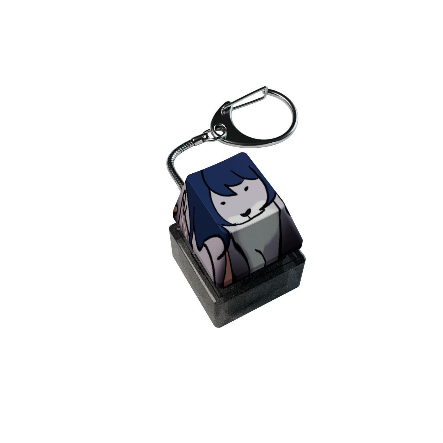 Synical Beanical Fidget Keychain