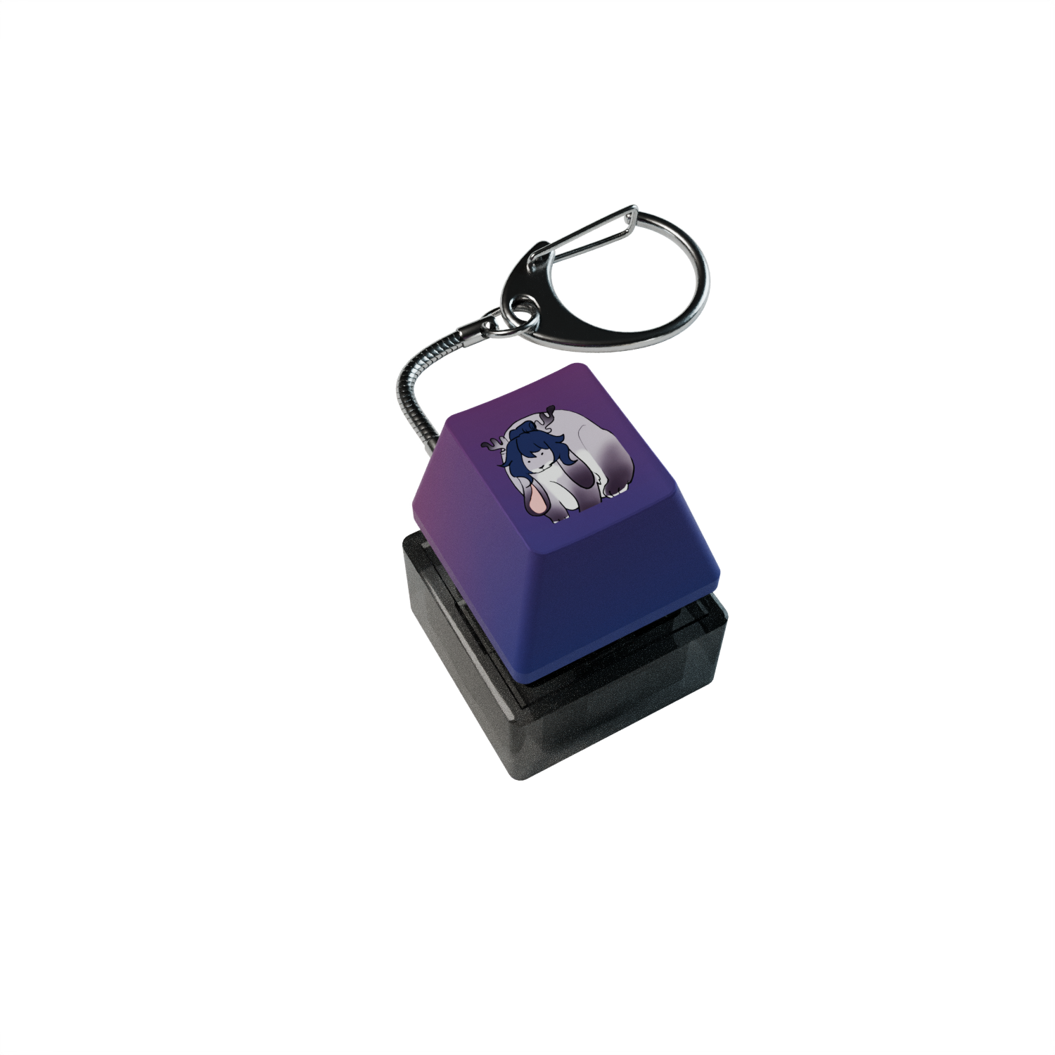 Synical Beanical Fidget Keychain