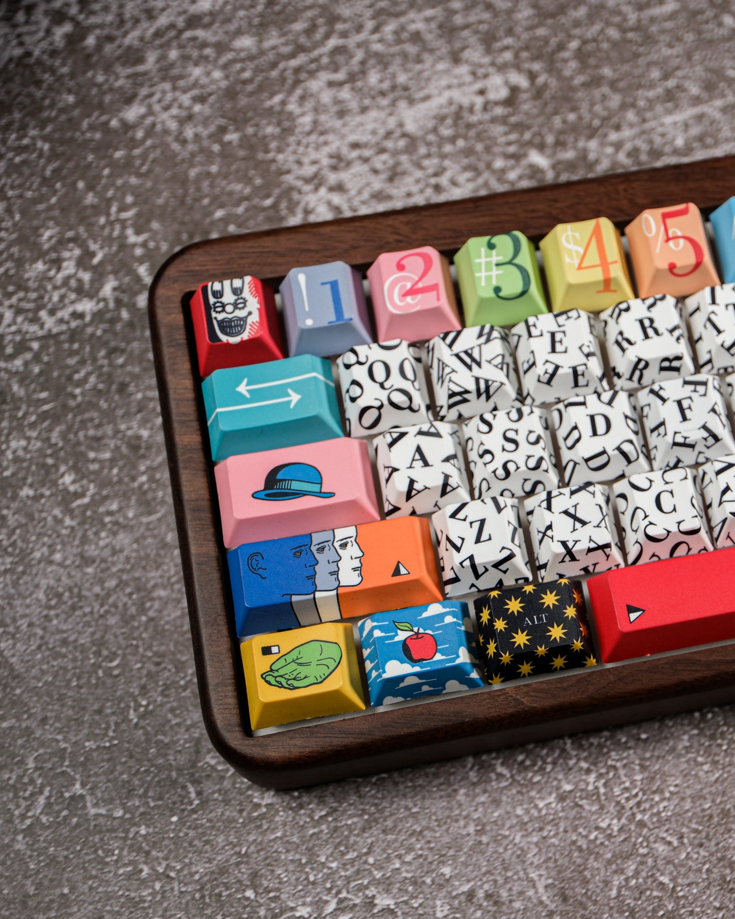 Umami 65% Wooden Keyboard