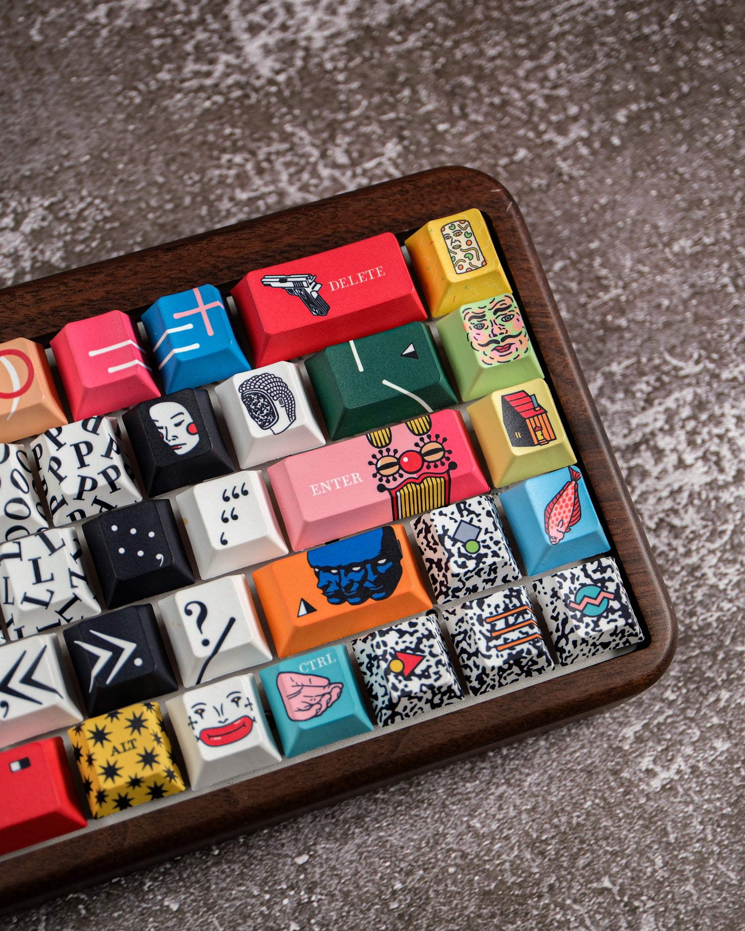Umami 65% Wooden Keyboard