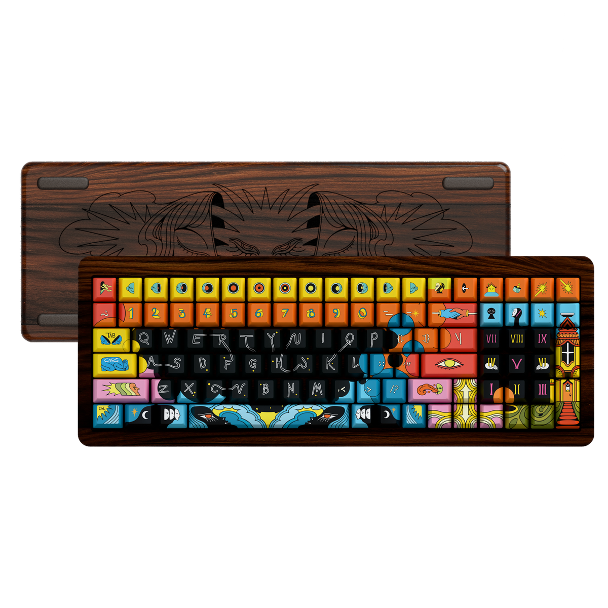[Limited Edition 100 units] Iain Macarthur 96% Wooden Keyboard