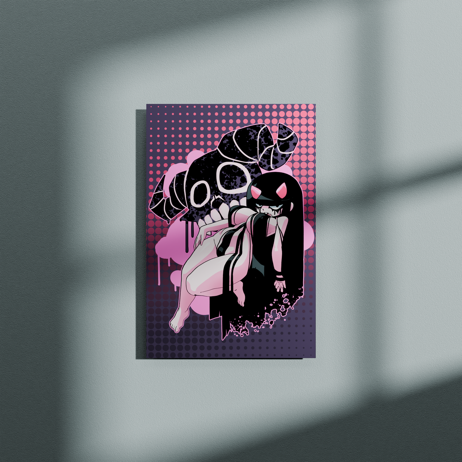 Inker Comics_MONICA Aluminium Poster