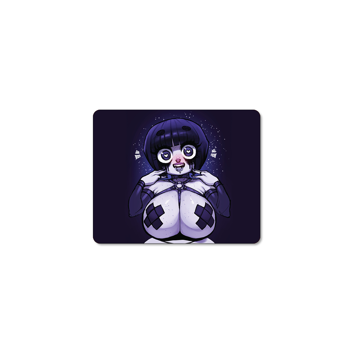 Le Darknud Glass Mousepad