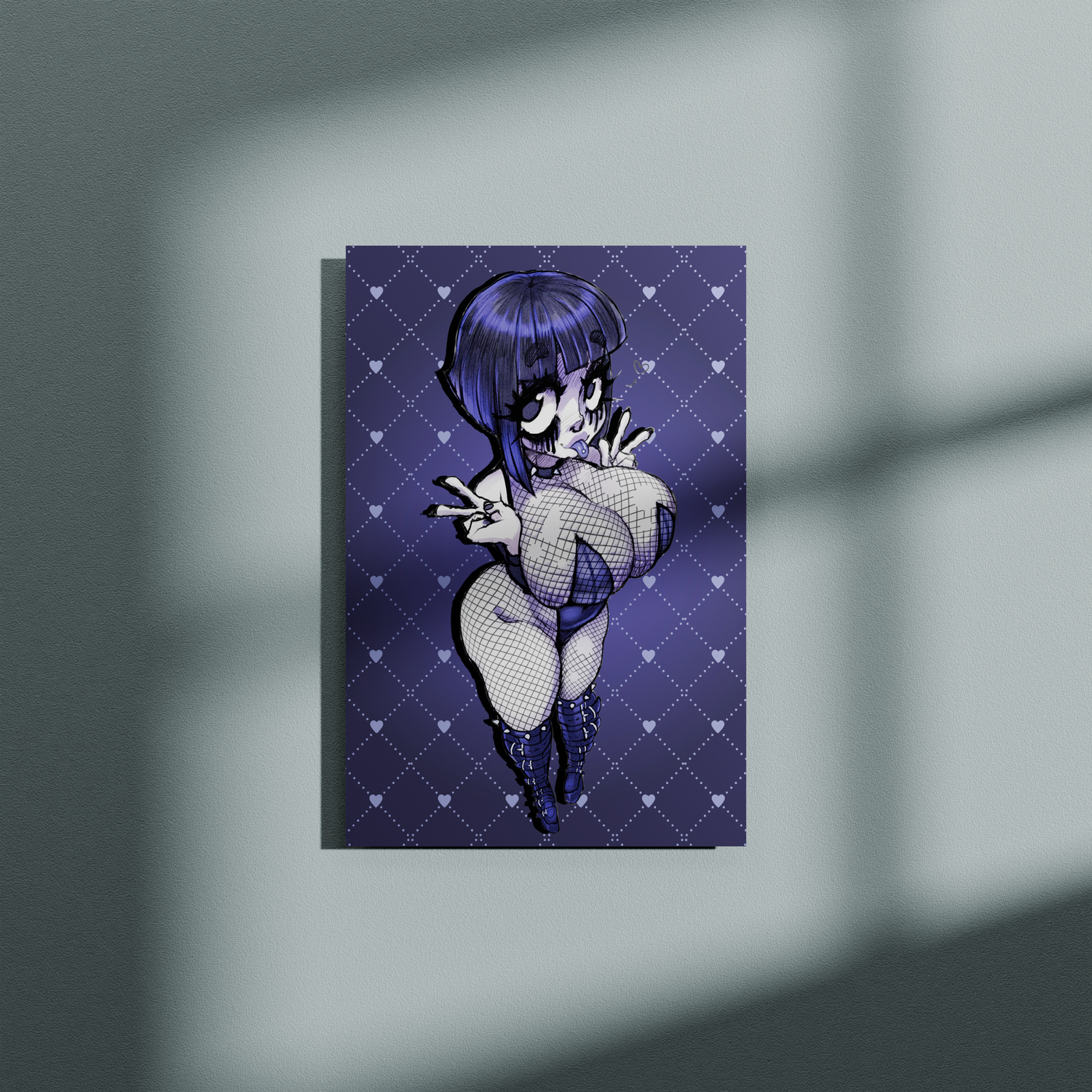 Le Darknud Aluminium Poster