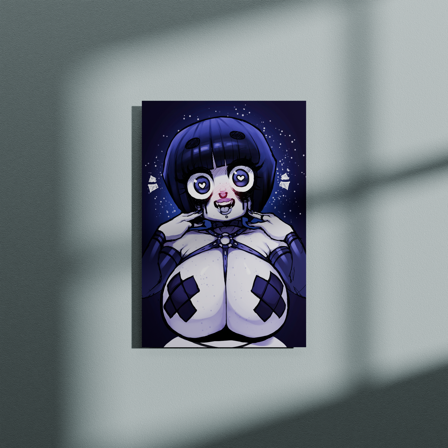 Le Darknud Aluminium Poster