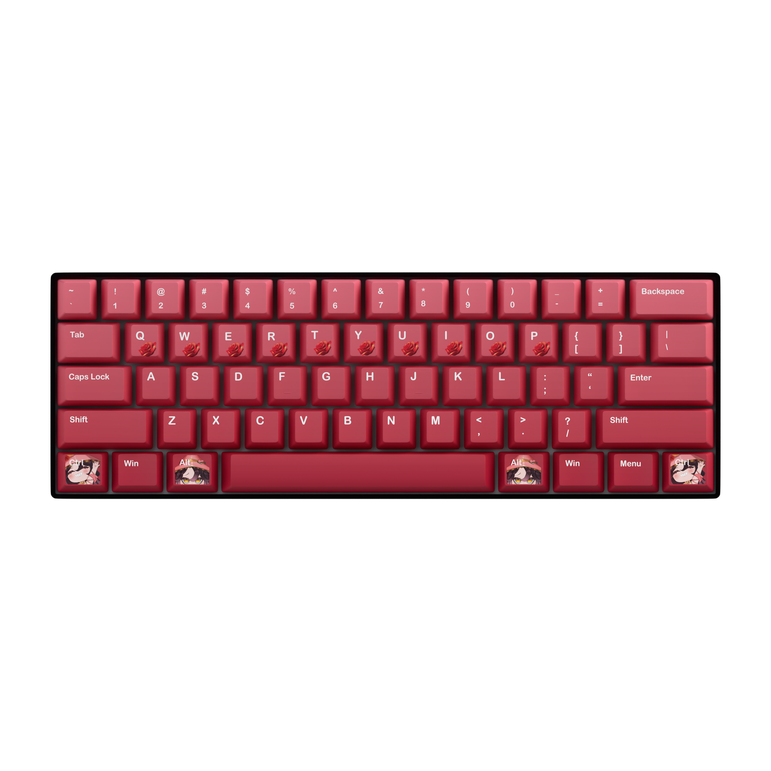 Ludmila Bellerose 60% RGB Mechanical Keyboard