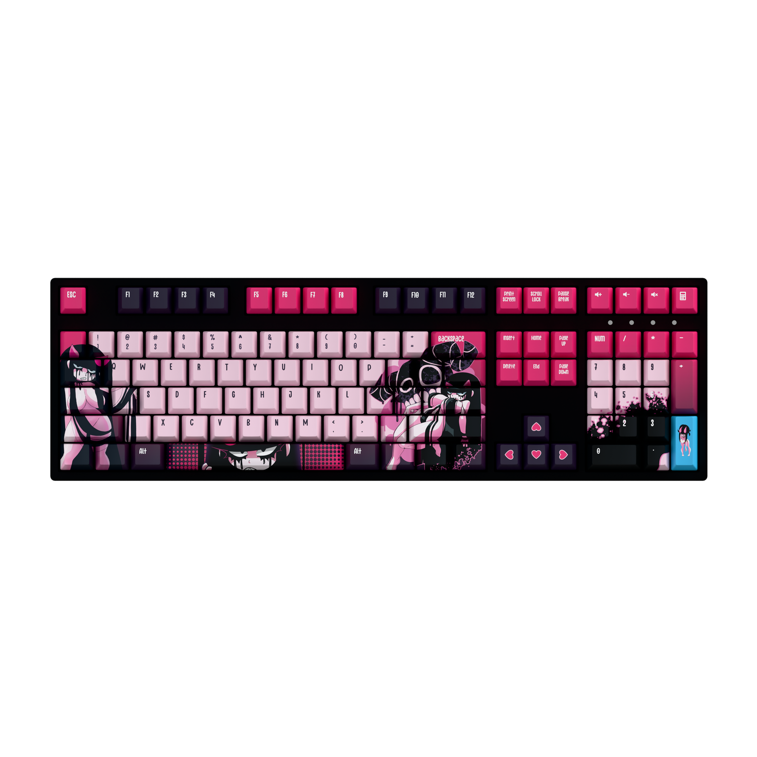 Inker Comics_MONICA 100% RGB Mechanical Keyboard