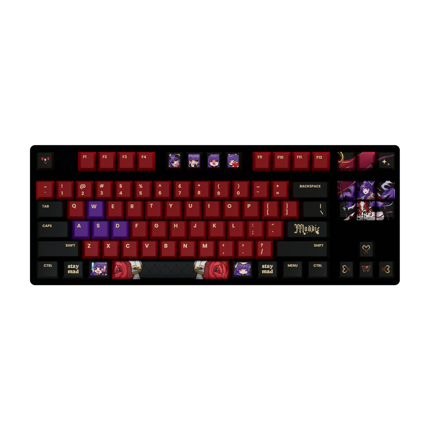 RQmaddie 80% RGB Mechanical Keyboard