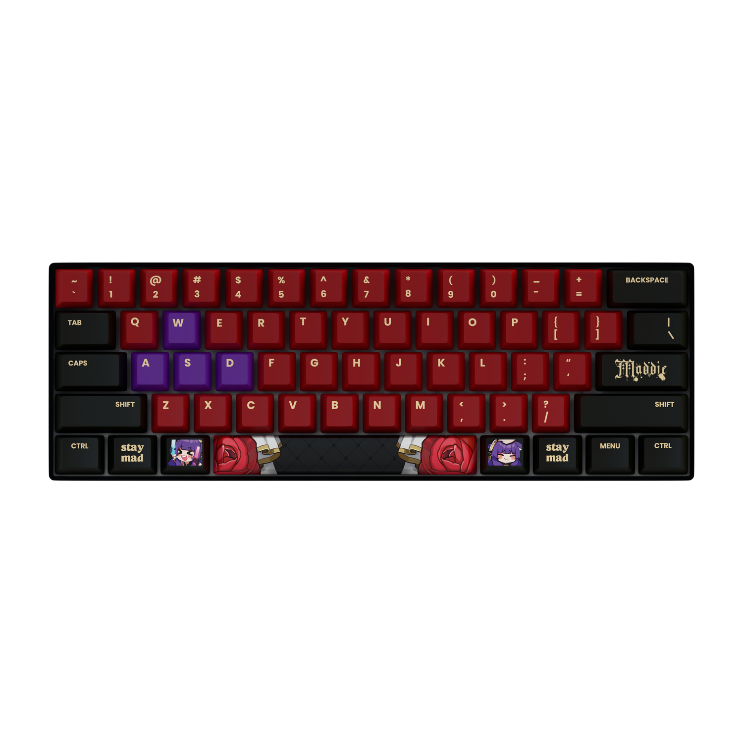 RQmaddie 60% RGB Mechanical Keyboard