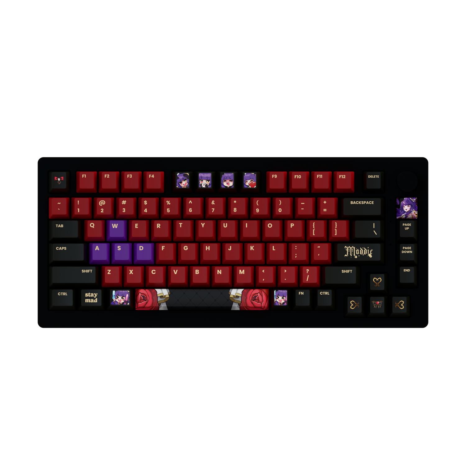 RQmaddie 75% RGB Mechanical Keyboard