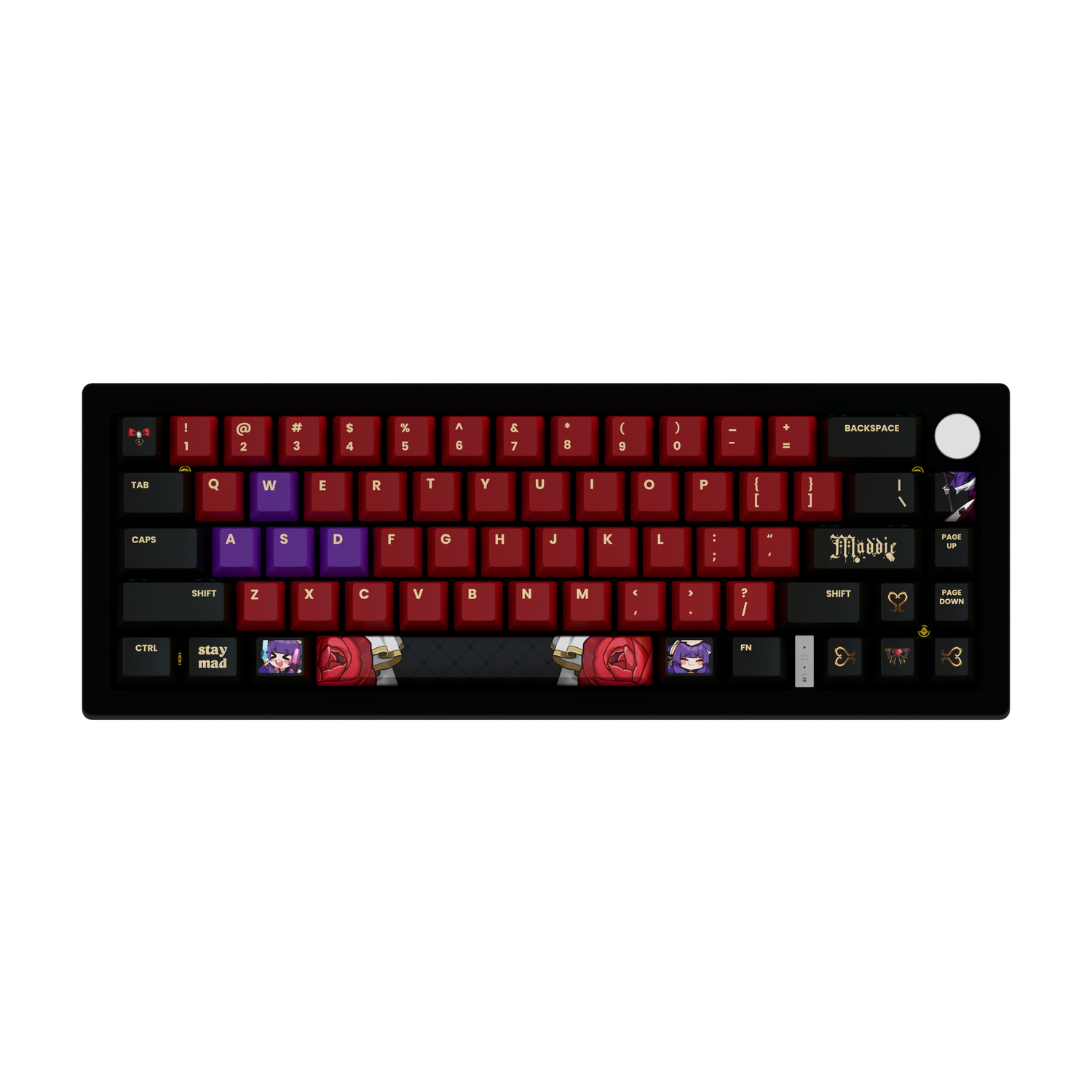 RQmaddie 65% RGB Mechanical Keyboard