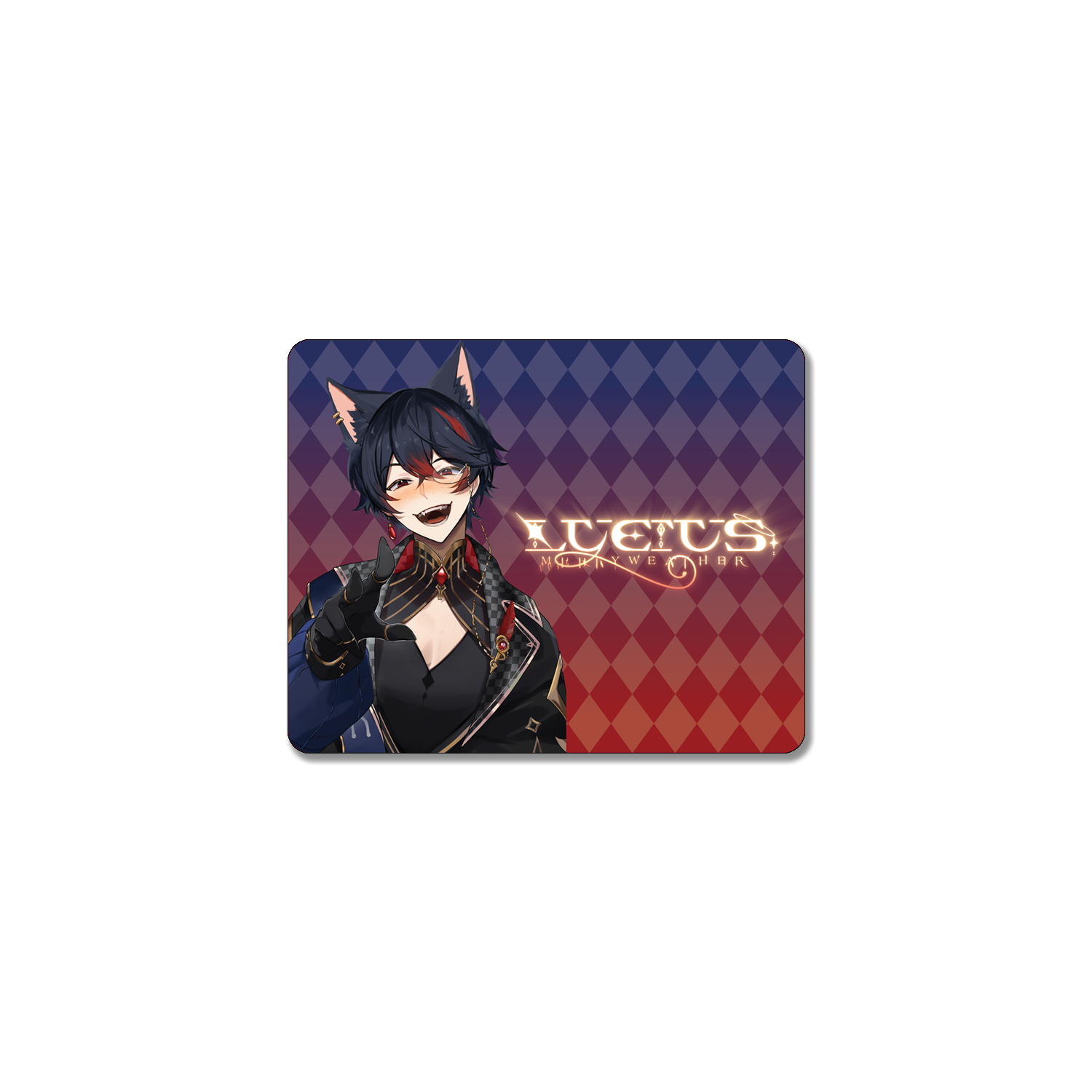 Lucius Merryweather Glass Mousepad