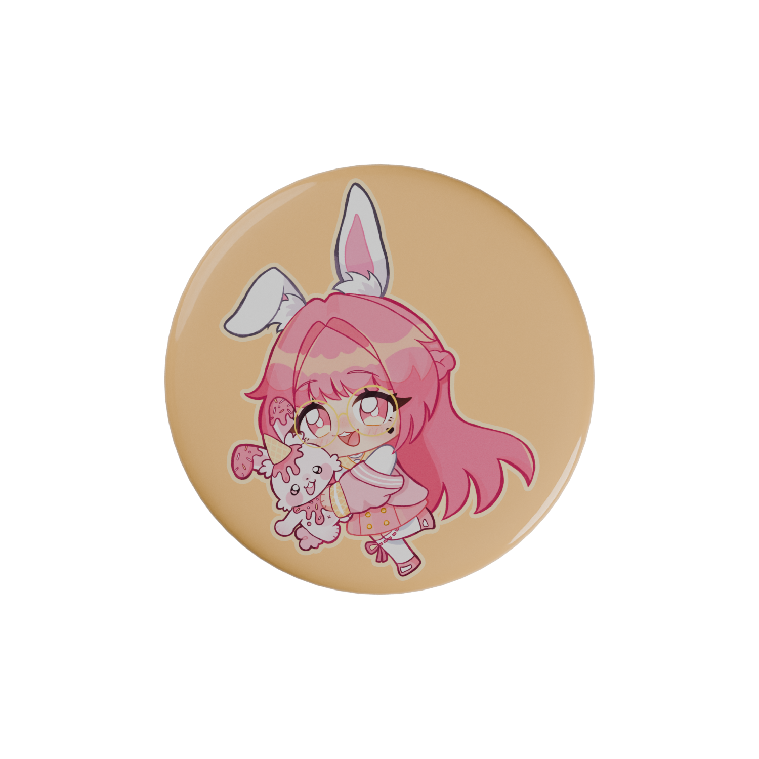 Miku Pinku Badge