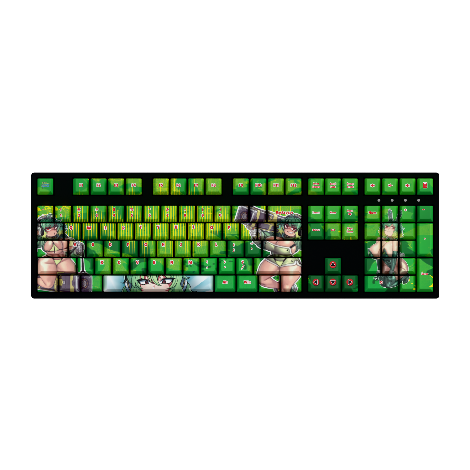 Reycall 100% RGB Mechanical Keyboard