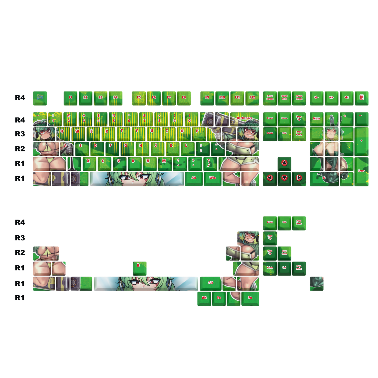 Reycall Keycaps Set