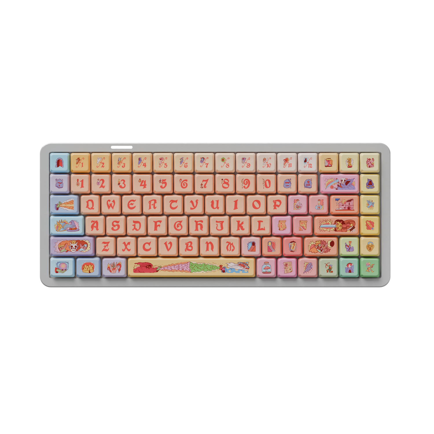 Ricardo Cavolo "FANTASY YES" Low Profile Keyboard