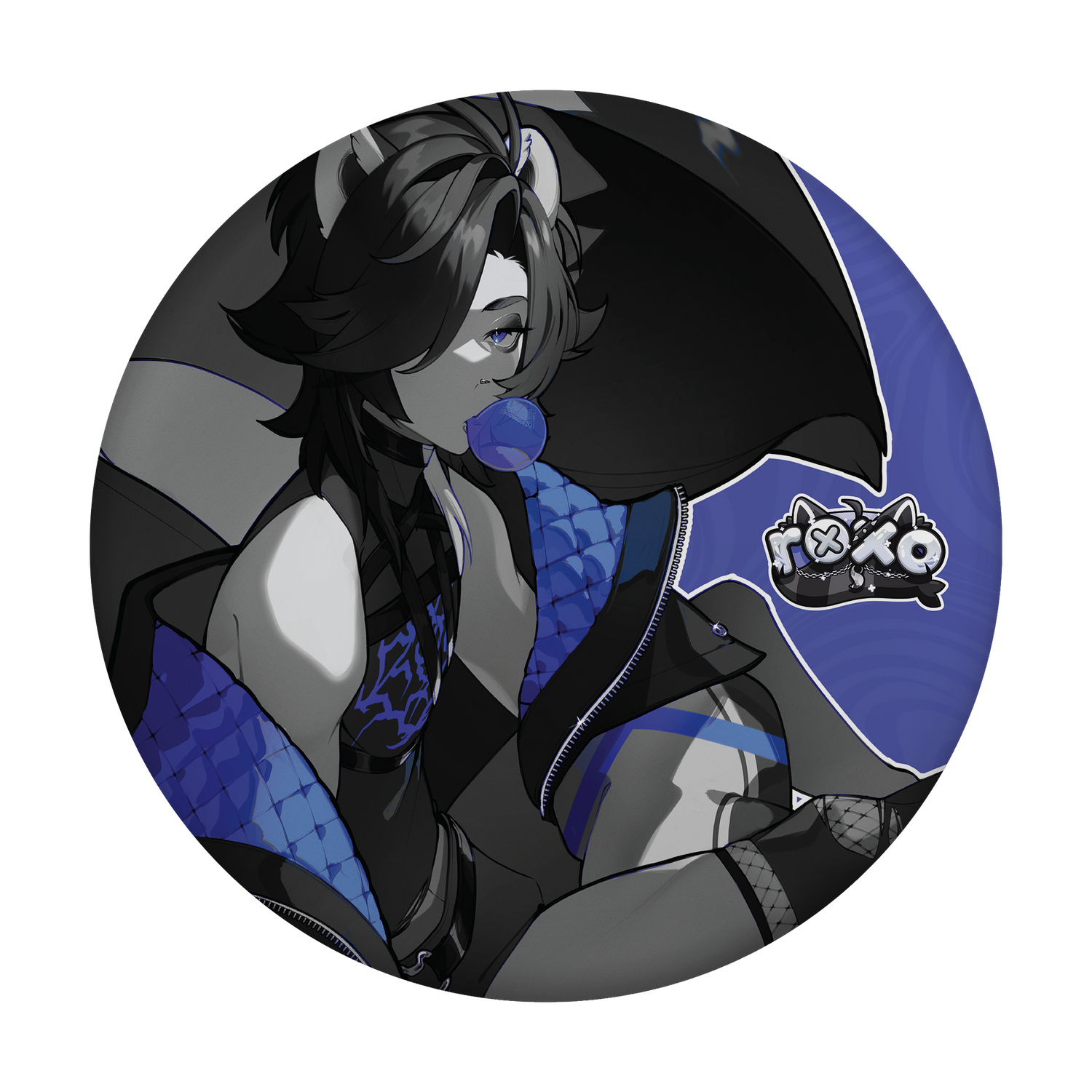 Roxo Badge