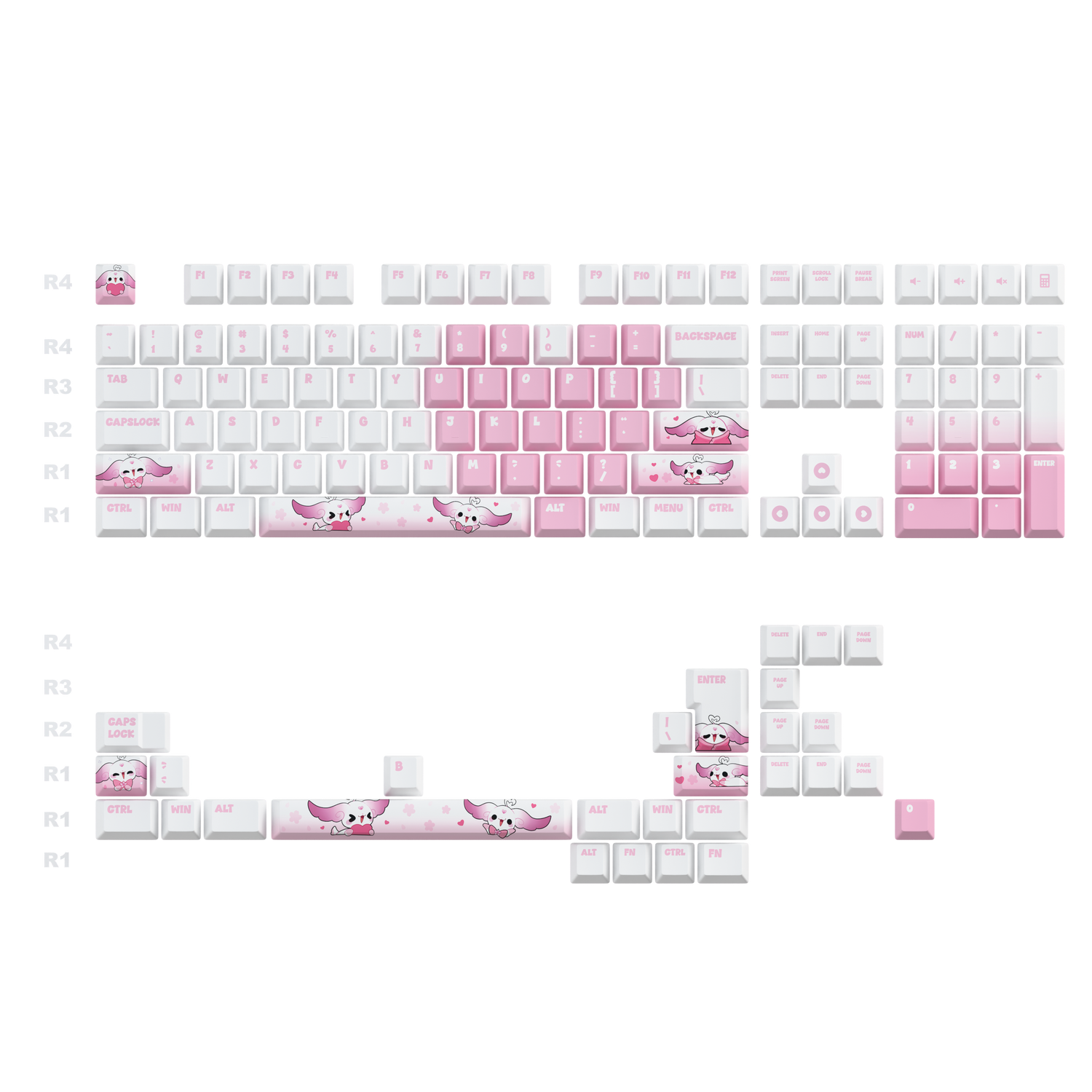Sakurah Keycaps Set