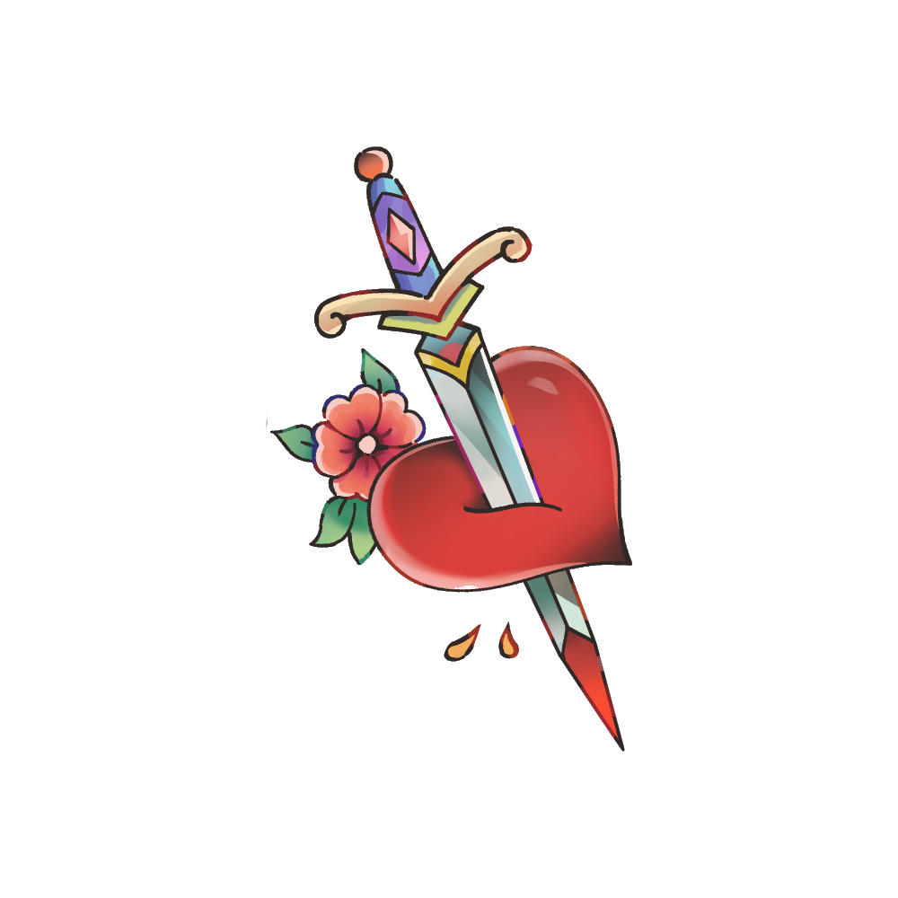 FeFe Tattoo Sticker